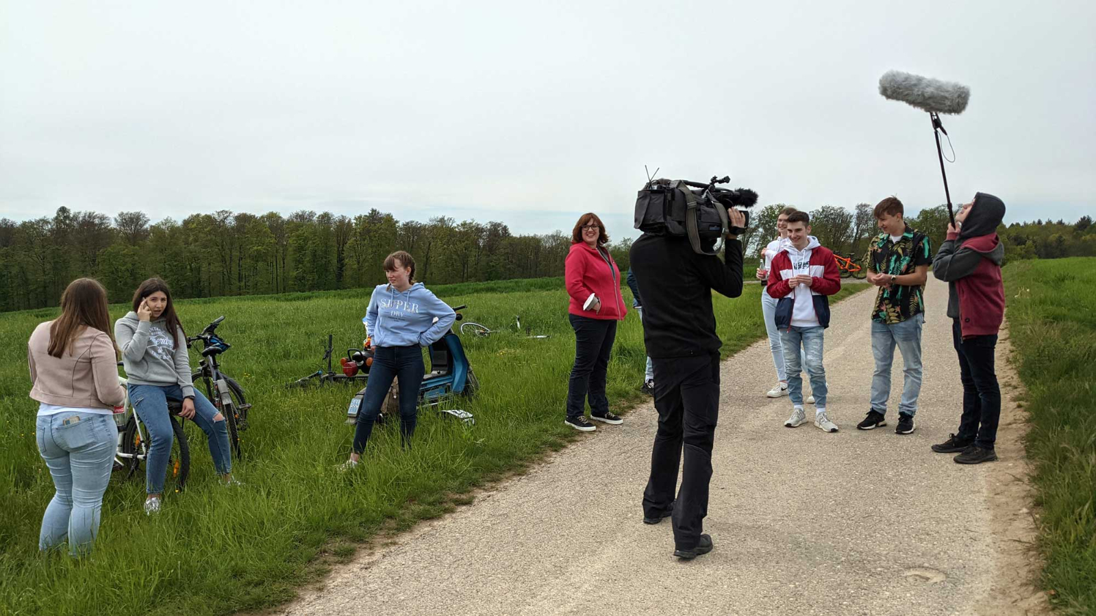 Beispiel eines Filmdrehs